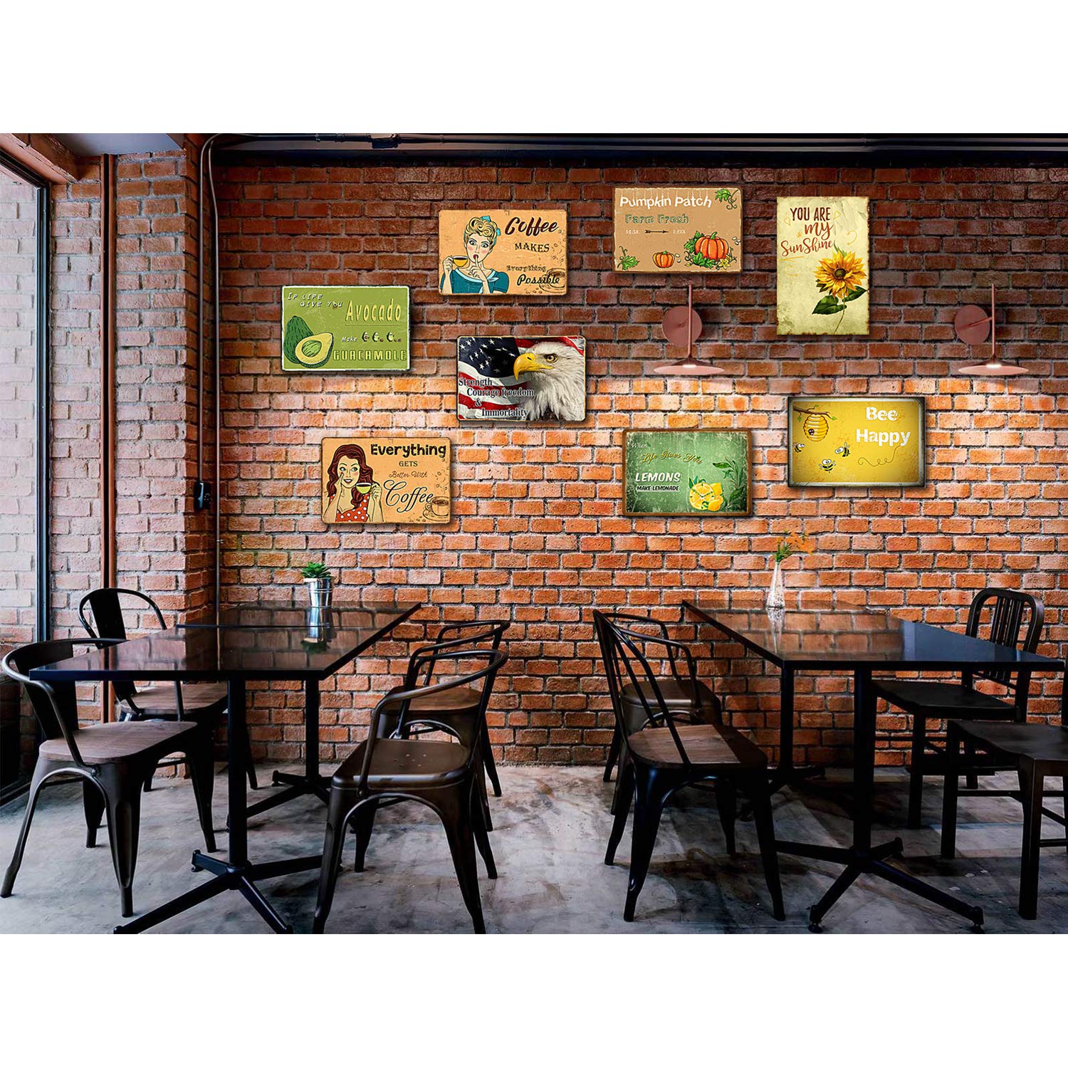 Amazon｜ひまわりサイン You Are My Sunshine Sunflowers レトロ